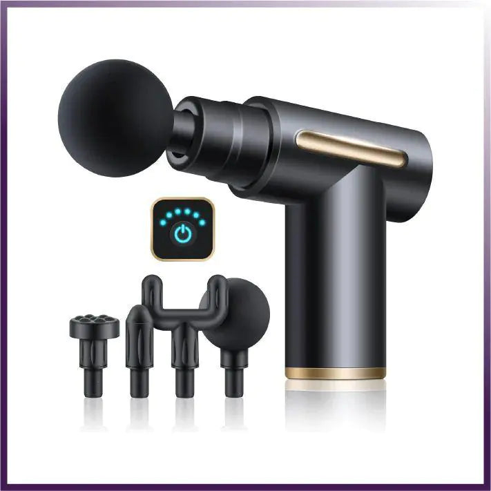 Deep Tissue Muscle Massage Gun – Percussion Massager for Pain Relief & Recovery - Metabolichealthco.ca