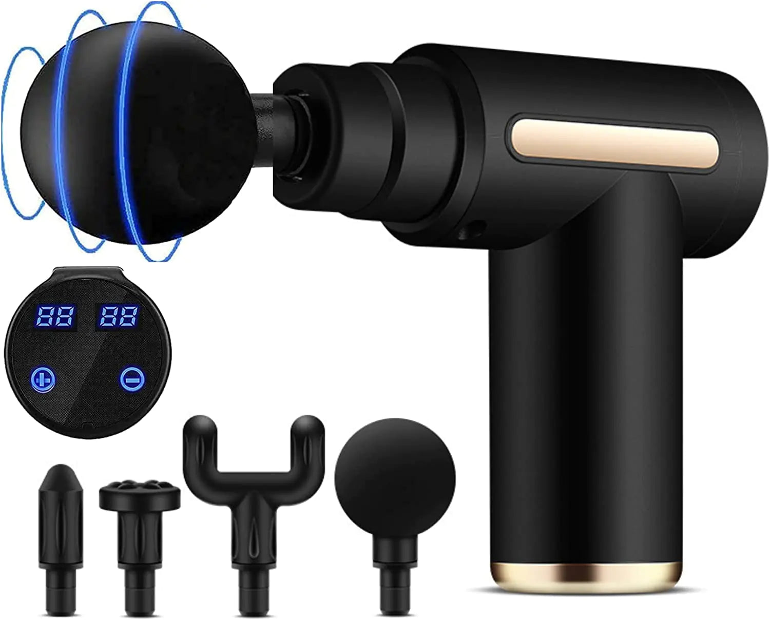 Deep Tissue Muscle Massage Gun – Percussion Massager for Pain Relief & Recovery - Metabolichealthco.ca