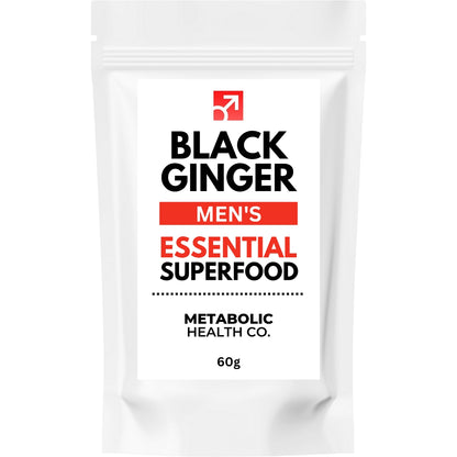 Essential Superfood Pure Black Ginger Powder (Water Soluble) - Metabolichealthco.ca